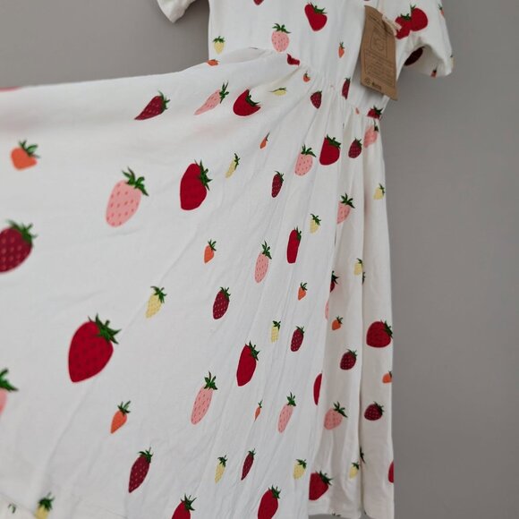 Kyte Strawberry dress 5T NWT - Picture 4 of 5